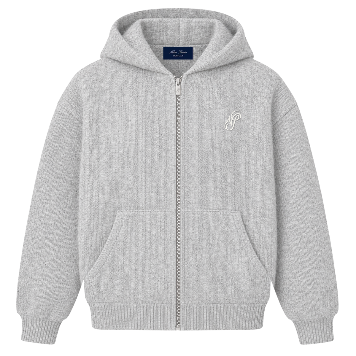 Wool Zip Hoodie