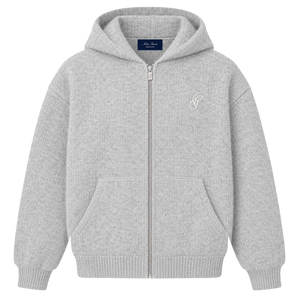 Wool Zip Hoodie