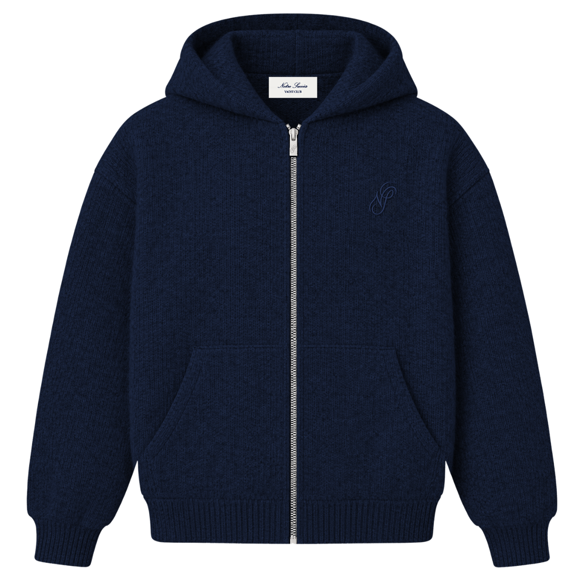 Wool Zip Hoodie