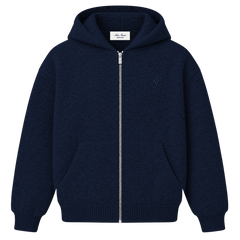 Wool Zip Hoodie