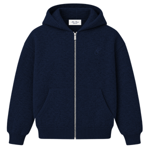 Wool Zip Hoodie
