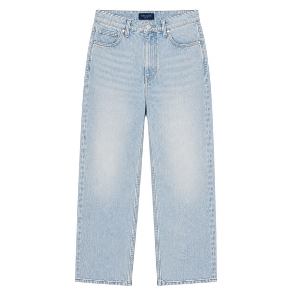 Relaxed Straight Fit Jeans Blue
