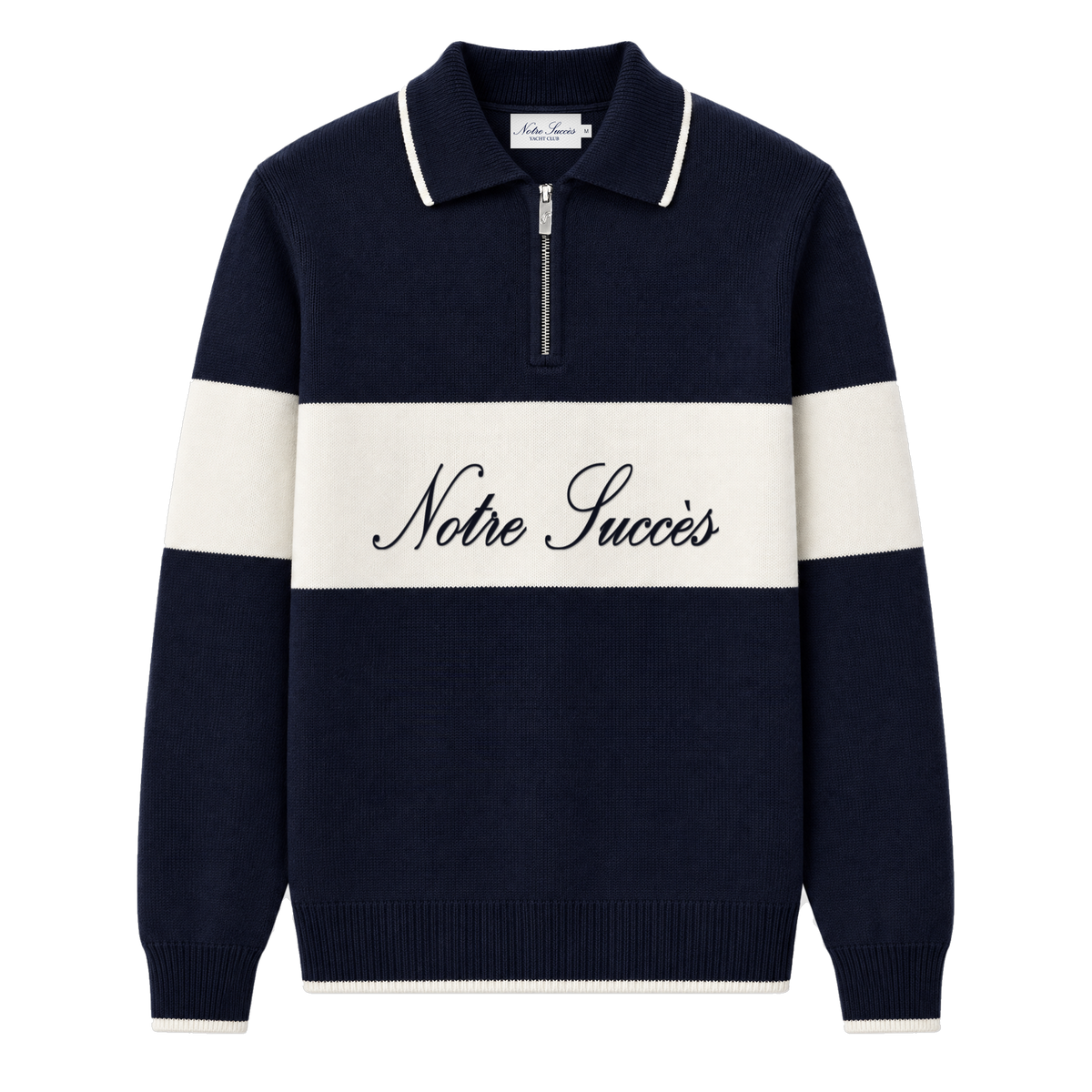 Stripe Half-Zip