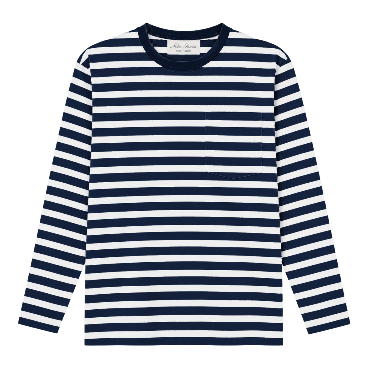 Striped Longsleeve - Navy