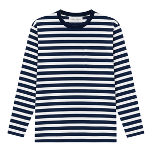 Striped Longsleeve - Navy