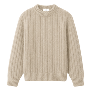 Ribbed Mohair Sweater