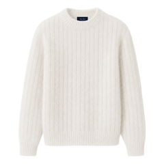 Ribbed Mohair Sweater