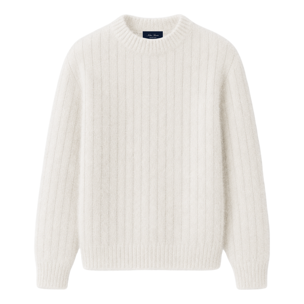 Ribbed Mohair Sweater