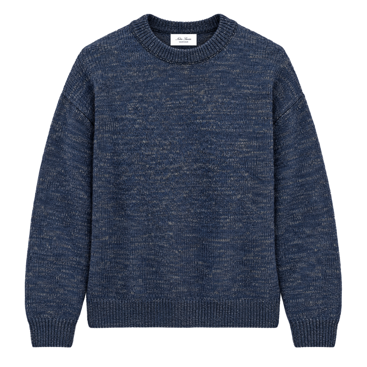 Two-Tone Yarn Sweater