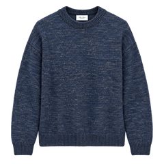 Two-Tone Yarn Sweater