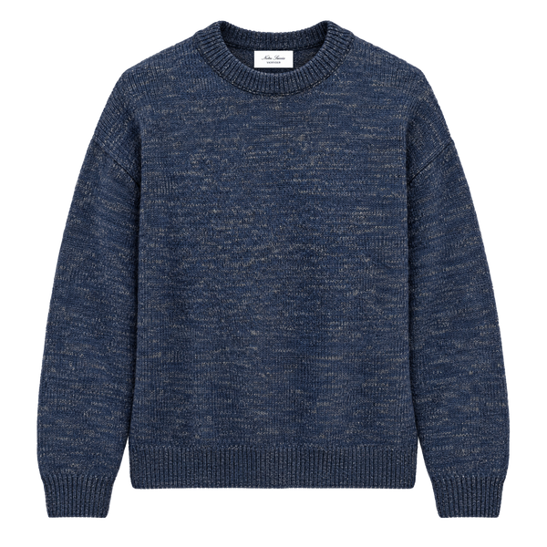 Two-Tone Yarn Sweater