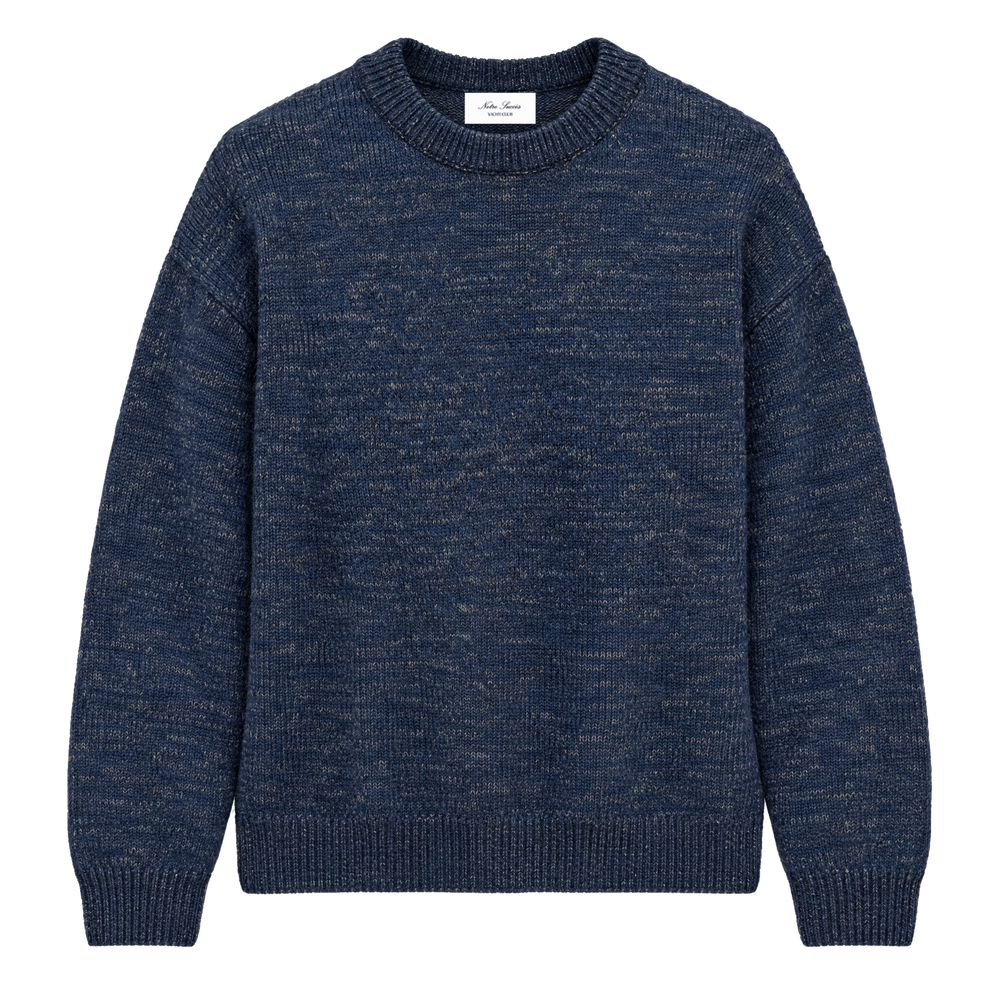 Two-Tone Yarn Sweater