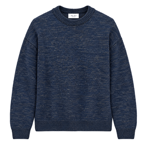 Two-Tone Yarn Sweater
