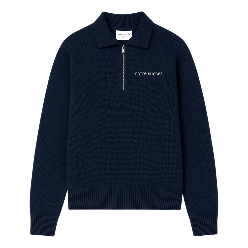 Wool Half Zip