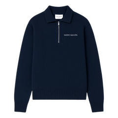 Wool Half Zip