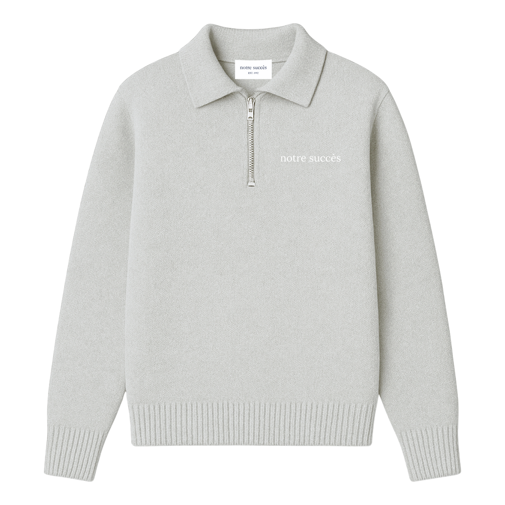 Wool Half Zip