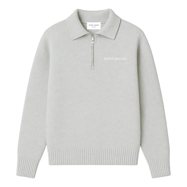Wool Half Zip
